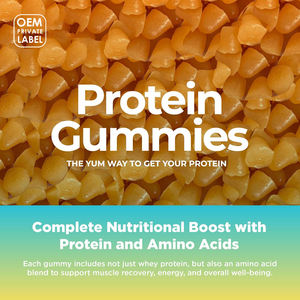 Gomitas de Proteína OEM/ODM con 1g de Proteína de Suero, Suplemento de Proteína Vegano a Base de Pectina para la Recuperación Muscular y un Estilo de Vida Activo - Product Image 5
