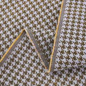 Tissu <span class=keywords><strong>en</strong></span> <span class=keywords><strong>laine</strong></span> 100% doux et brillant à carreaux pied-de-poule de haute qualité pour costumes, vente <span class=keywords><strong>en</strong></span> gros sur mesure - Product Image 2