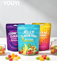 Sacs Mylar personnalisés OEM&ODM refermables, finition mate, 3,5 mil, qualité alimentaire, pochettes verticales avec fermeture éclair et poignée pour le stockage de snacks et aliments pour animaux de compagnie