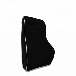 Coussin de siège de voiture pour adultes, mousse à mémoire de forme, couleur noire, fibre de bambou - Product Image 1