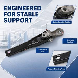Soporte de Barra de Torsión del Motor OE 5Q0199855AB Compatible con VW Tiguan L Golf 7 Magotan B8 <span class=keywords><strong>Audi</strong></span> <span class=keywords><strong>A3</strong></span> Q3 Skoda Kodiaq Plataforma MQB Piezas de Montaje Automotriz - Product Image 5