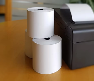 กระดาษม้วนความร้อนคุณภาพส่งออกมาตรฐานสากล 55gsm 60gsm ปราศจากสาร BPA สำหรับระบบ<span class=keywords><strong>จอด</strong></span><span class=keywords><strong>รถ</strong></span>และระบบเก็บค่าผ่านทาง - Product Image 4