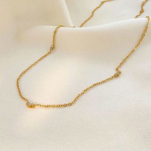Fine Pendant Necklaces Cross Border Multi Gold Supplier Private Label Steel Lustrous Metal Shine - Product Image 5
