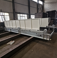 Plateforme de chargement et de déchargement rétractable robuste pour camions porte-conteneurs, équipement de gestion des déchets, fourniture d'usine