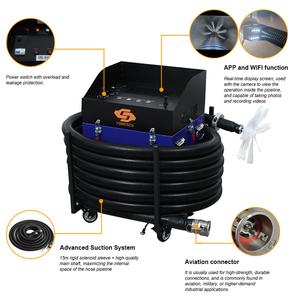 Cepillo <span class=keywords><strong>de</strong></span> <span class=keywords><strong>Limpieza</strong></span> Yorktech, Aspiradora Combinada con Máquina <span class=keywords><strong>de</strong></span> <span class=keywords><strong>Limpieza</strong></span> <span class=keywords><strong>de</strong></span> Conductos <span class=keywords><strong>de</strong></span> <span class=keywords><strong>Aire</strong></span>, <span class=keywords><strong>Aire</strong></span> <span class=keywords><strong>Acondicionado</strong></span> <span class=keywords><strong>Central</strong></span> YK-AC3600 3600W - Product Image 2
