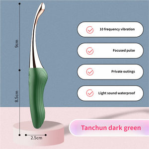 Weiblicher Vibrator mit variabler Frequenz, AV-Massagestab, Delfin-Springei, Mini-USB-Ladegerät, Masturbationsvibrator - Product Image 5