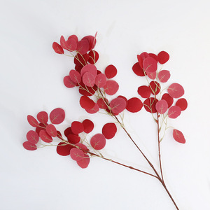 Plante artificielle Lc, petites feuilles rondes en soie, décorations de plafond pour mariage - Product Image 2