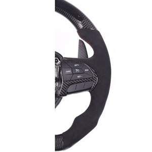 Ever-Carbon Racing ECR Venta caliente <span class=keywords><strong>Precio</strong></span> de fábrica Led Volante de carbono con Alcantar Volante para <span class=keywords><strong>Dodge</strong></span> <span class=keywords><strong>Challenger</strong></span> - Product Image 4