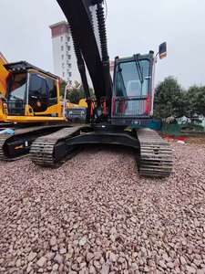 Excavatrice sur chenilles Volvo EC220 d'occasion, modèle <span class=keywords><strong>2022</strong></span>, faible nombre d'heures, haute efficacité, moteur hydraulique, pompe, engrenages, équipement de construction - Product Image 5