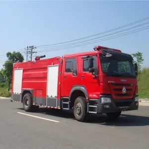 HOWO 4x2 वन अग्निशमन ट्रक आपातकालीन बचाव फोम आग ट्रक विशेष वाहन फैक्टरी प्रत्यक्ष बिक्री
