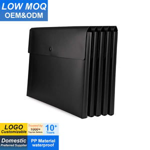 A4-Größe Wasserdichte Plastik-Dokumententaschen mit Druckknopf A4-Dokumentenmappe Plastikumschläge Poly-Umschläge - Product Image 1