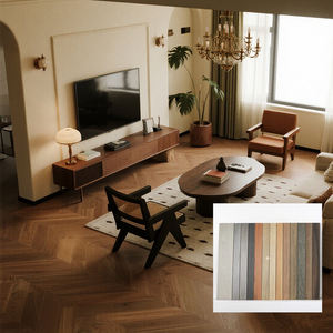 Directo de fábrica Casa moderna Sala de estar Baño Nuevo Grano de madera Porcelana <span class=keywords><strong>Pisos</strong></span> de cerámica 200x1000 para el hogar - Product Image 1