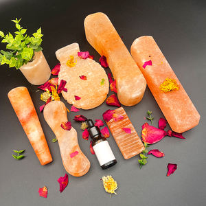 2025 חם מוכר קריסטל himalayan קריסטל מלח סבון יד ניקוי כדור יד מזכרת כדור יד מלאכת יד מזכרות pakistan מתנה pakistan - Product Image 1