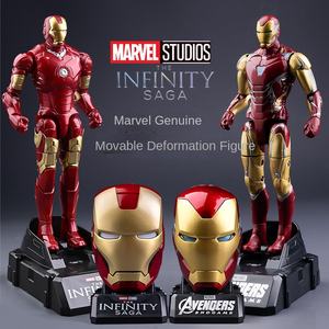 Figurines d'<span class=keywords><strong>action</strong></span> <span class=keywords><strong>Spider</strong></span>-<span class=keywords><strong>Man</strong></span> <span class=keywords><strong>Marvel</strong></span> faites à la main nouveau modèle en PVC jouet cadeau unisexe Anime accessoires caractéristiques boîte de personnage assemblage - Product Image 1