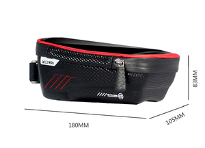 WILD MAN impermeable tubo frontal ciclismo bolsa reflectante 6.5in pantalla táctil teléfono caso tubo superior MTB bicicleta accesorios - Product Image 4