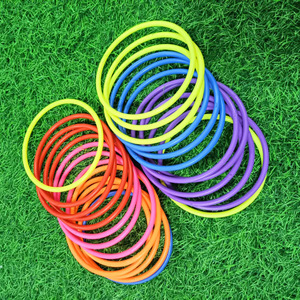 Juego de Conos de Plástico para Lanzar Anillos, Juego de Carnaval al Aire Libre para Niños y Adultos, Diversión en el Patio Trasero, Juego para Fiestas de Cumpleaños - Product Image 5