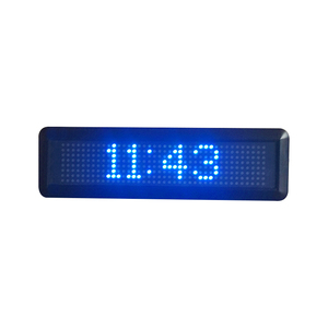 [Personnalisation privée] Affichage LED roulant intérieur P 7.62 Panneau de schéma de circuit LED Minuterie d'affichage des informations modifiable - Product Image 4