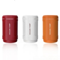 Pompa Vakum Tas Penyimpanan Kompresi Kedap Udara untuk Perjalanan 1200mAh Pompa Penghilang Udara Mini Nirkabel Elektrik Bahan ABS 25W 350L/mnt