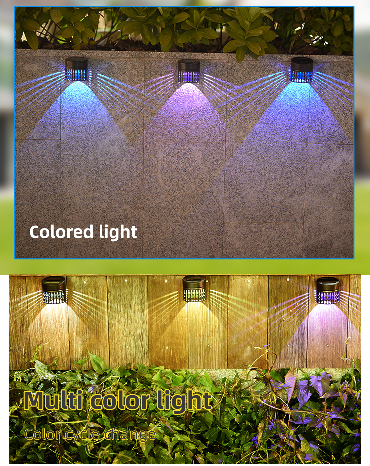 Waterproof Solar Fence Lights