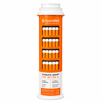 Support d'affichage cylindrique en PVC léger à 4 niveaux, portable et personnalisé, pour les produits de santé à base de vitamine C, utilisation en pharmacie et en vente au détail