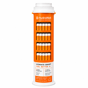 Espositore Cilindrico Portatile Personalizzato a 4 Livelli in PVC Leggero per Prodotti Vitaminici e Farmaceutici - Product Image 3