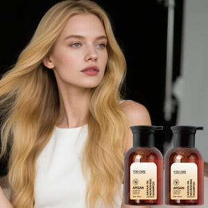 Bajo MOQ 250ML Aceite de argán Champú a base de hierbas Hidratante natural Proveedor de Champú hidratante - Product Image 1
