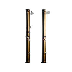 Vente flash : la dernière conception de la saison estivale, douche solaire familiale couleur or 35L, douche de plage, douche extérieure, Garten Solardusche - Product Image 3