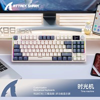 New Attack Shark K86 Three-mode RGB 2.4G USB Wired Wireless Gaming Mechanical Full Size Keyboard Suitable for Desktop