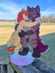 Standee Acrílico Personalizado de Anime Fursona OEM ODM - Product Image 6