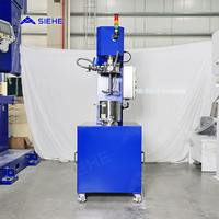 Machine pour échantillons de revêtements, peintures, réservoir de chauffage et de refroidissement sous vide, type laboratoire, mélangeur dispersant papillon 5L