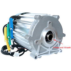 5 agujeros 18 dientes 60V 1500W 2200W 3000W 4800RPM potente remolque eléctrico <span class=keywords><strong>Motor</strong></span> Rickshaw DC <span class=keywords><strong>Motor</strong></span> <span class=keywords><strong>E</strong></span> triciclo BLDC <span class=keywords><strong>Motor</strong></span> - Product Image 1