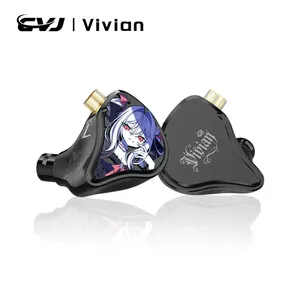Audífonos Intrauditivos CVJ Vivian, Sonido Magnético Dual de 10 mm, 3 Modos de Sintonización, Música, Películas, Juegos, Diseño Ergonómico, HiFi Mejorado, Metálicos, 1.2 m - Product Image 1