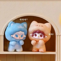 Yooki V2 Mini Series Cat on the Loose pop Beans Blind Box Figurine Mignonne à Collectionner Ornement Cadeau Tendance pour Filles Jouets à la Mode
