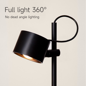 Aisilan Ống Kính Tối Giản Hiện Đại Ý Đèn Sàn Phòng Đọc Sách Vòm Kim Loại Đèn Sàn Góc Hiện Đại - Product Image 4