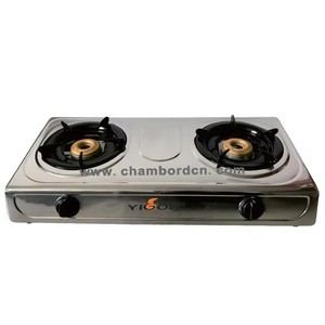 Cuisinière à <span class=keywords><strong>gaz</strong></span> 2 brûleurs économique pour usine, appareil de cuisine durable, cuisinière à <span class=keywords><strong>gaz</strong></span> de table - Product Image 1
