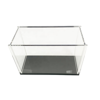 Vitrine de Comptoir en Acrylique Transparente Lavable et Personnalisable de Qualité Commerciale pour Boulangerie, Magasin de Détail et Organisateur de Bijoux