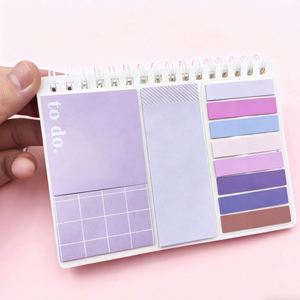 Bloc-notes autocollants multicolores de haute qualité, index multifonctionnels à feuilles mobiles pour l'étude et le bureau - Product Image 4