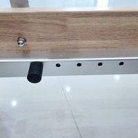 Mejor máquina de Pilates Reformer profesional multifuncional de madera, equipo de entrenamiento de núcleo telescópico de alta resistencia con resortes alemanes