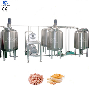 Tanque mezclador de mantequilla de maní Tahini/tanque de desgasificación/máquina de enfriamiento de mantequilla de maní para procesamiento de alimentos - Product Image 1