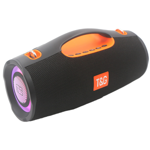 Haut-parleur portable Bluetooth étanche TG-437 avec lumière LED, stéréo Bluetooth, basses, subwoofer. - Product Image 1