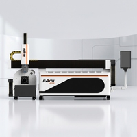 Machine de découpe laser à fibre intégrée 6015 pour tôles et tubes, 6000W, pour grandes plaques et tuyaux jusqu'à 360mm, découpeuse CNC double usage