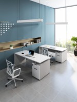 Nouveau modèle élégant Table d'ordinateur de bureau avec tiroir à clé