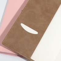 Agenda personnalisé imprimé papier à couverture rigide et carton imprimé carnet de notes en cuir pour fournitures de bureau