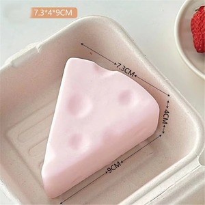 Juguete Antiestrés de PU con Forma de Estrella de Queso, Pera y Cerdo, de Dibujos Animados, para Aliviar el Estrés, Regalo para Escritorio - Product Image 1