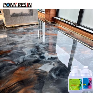 High Quality Resin Wholesale Clear Liquid Metallic <strong>Coating</strong> Resin <strong>Epoxy</strong> <strong>Flooring</strong> - Product Image 2