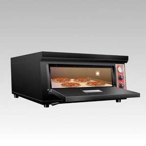 Four à pizza électrique commercial, simple ou double niveau, 32 pouces, four à pizza intelligent pour équipement de restaurant - Product Image 2