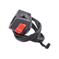 Pour Honda Yamaha Suzuki Kwasiki FT110 Compatible Moto Commutateurs LED Type De Lampe En Plastique Poignée Interrupteur