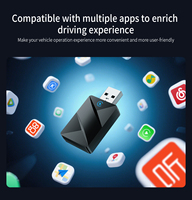 OEM ODM Fast Stable Wireless Carplay Adapter Receiver Stable Dongle Converter pour iPhone Cars