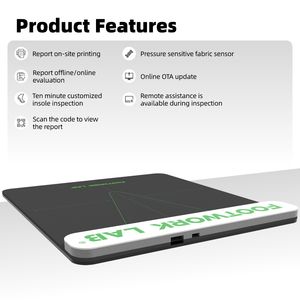 Analyseur de pression plantaire Honeywell à prix d'usine, analyse de la marche, orthèses de pied, scanner USB, plaque de pression plantaire, stock CE - Product Image 2