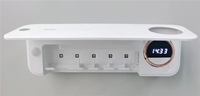 2022 Smart Uv Led Light Porte-brosse à dents avec réglage de la minuterie de réglage du rasoir
